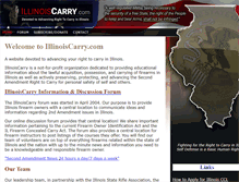 Tablet Screenshot of illinoiscarry.com